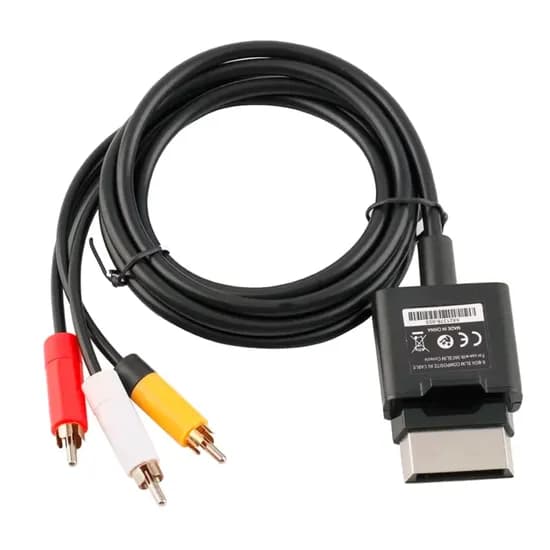 Cabo de Áudio e Video para Xbox 360 Slim