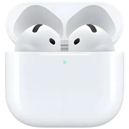 Fone de Ouvido Sem Fio Apple Airpods 4 MXP63LL com USB-C Charging Case - Branco