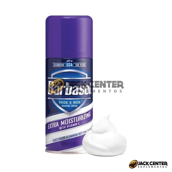 Espuma de Barbear Barbasol Extra Moisturizing 283G