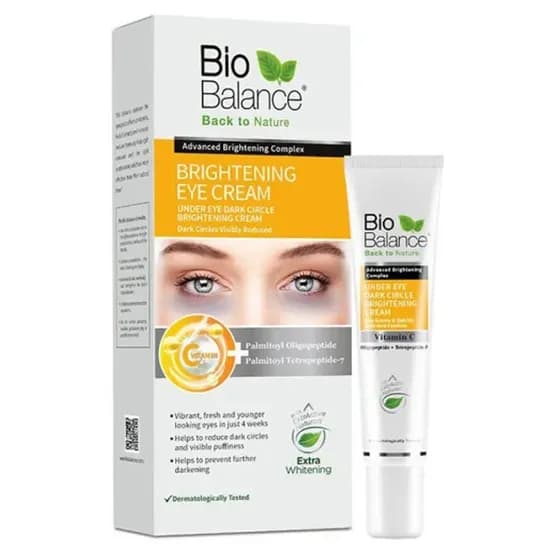 Biobalance Crema Aclarante p/Contorno de Ojos Vit C 15ML