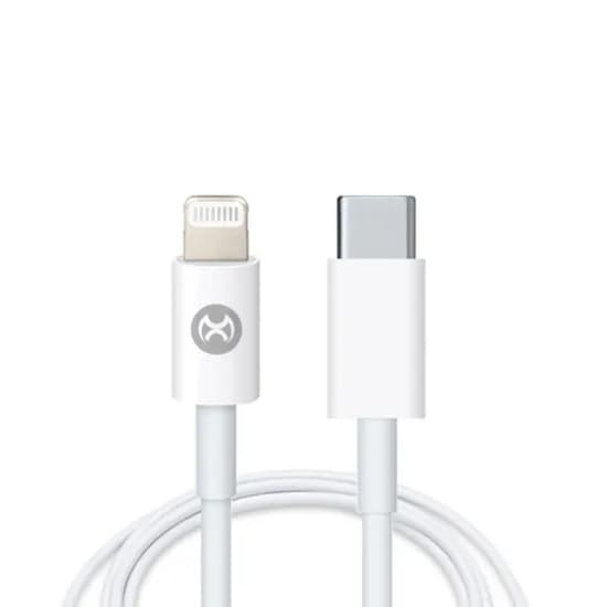 Cabo Mox MO-2004 - Lightning/USB-C - 2 Metros - Branco