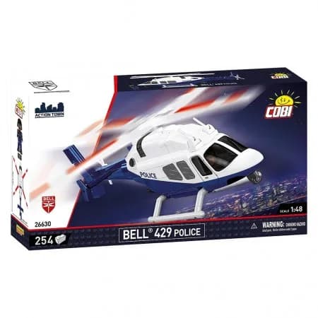 Cobi Blocks Cyvil Aircraft Bell 429 Air Police 254 PCS 26630
