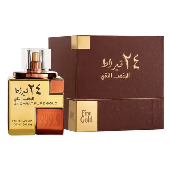 Perfume Lattafa 24 Carat Pure Gold - Eau de Parfum - Unissex - 100ML