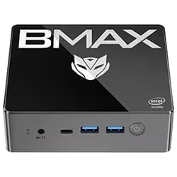 Mini PC Bmax B4 Turbo Intel Core N150 de 3.6GHZ / 16GB de Ram / 512GB SSD - Preto
