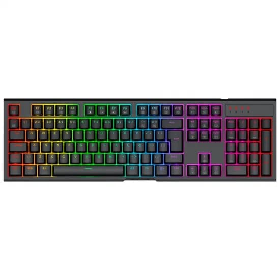 Teclado Redragon K670-RGB Argo USB Usa Preto Swi-Red