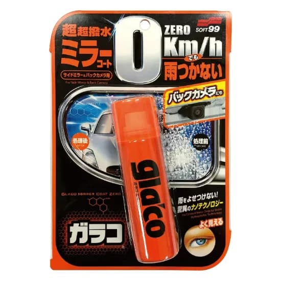 SOFT99 Glaco Repelente de Agua para Retrovisor Espejos