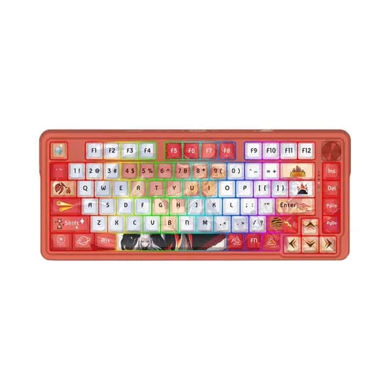 Teclado Gamer Redragon K673AK-RGB-Pro Ucal Pro Rojo