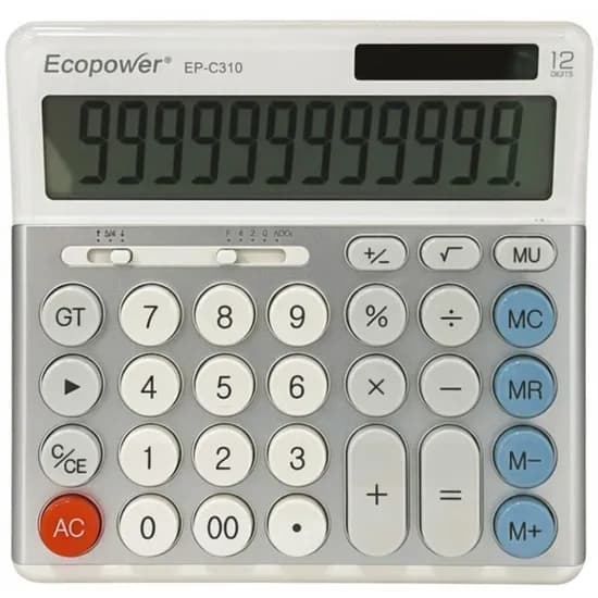 Calculadora Ecopower EP-C310 - Branco
