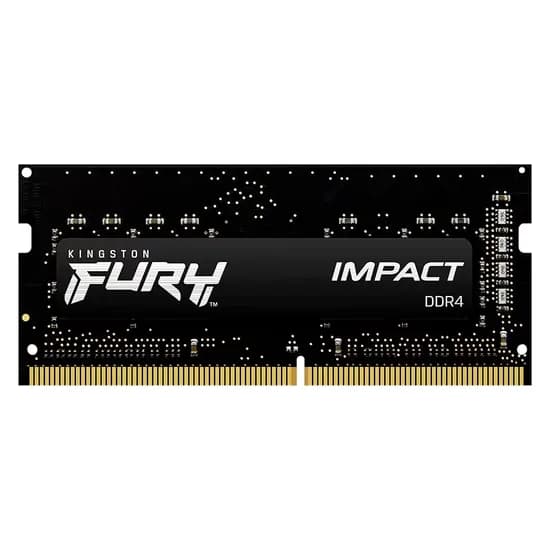 Memória Ram Kingston Fury Impact 16GB DDR4 3200MT/s para Notebook - KF432S20IB/16