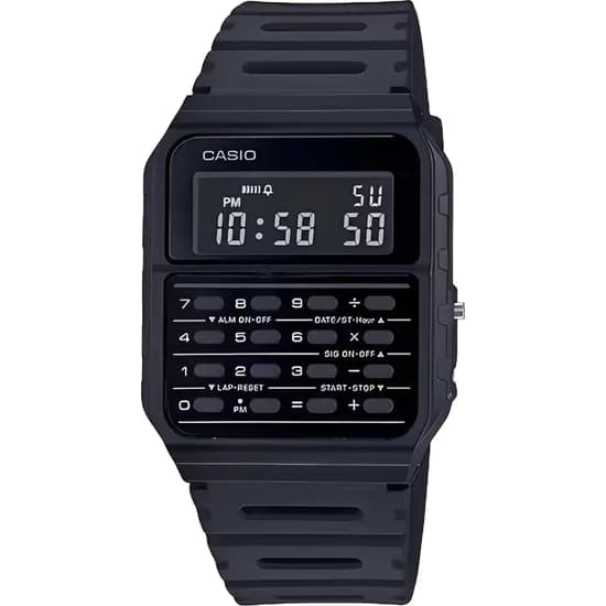 Relógio Casio Data Bank CA-53WF-1BDF Digital Unissex - Preto