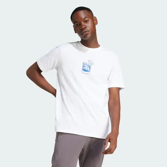 Remera Adidas Sport Wear Drink Blanco