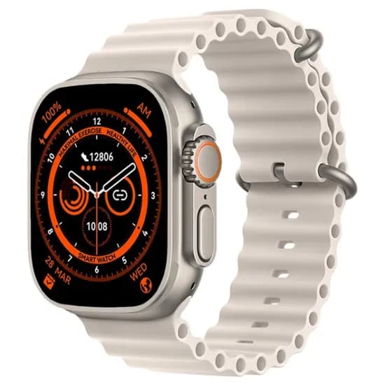 Relógio Smartwatch Luo S8 Pro 49MM - Branco