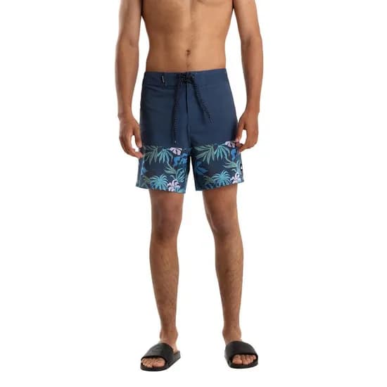 Short Quiksilver de Baqo Boarshort Div Blue Weed