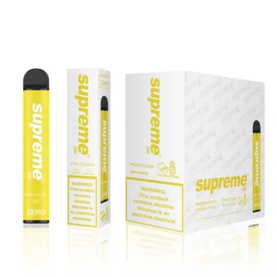 Vaper Supreme Max Zero 2000 Puff Pina Colada