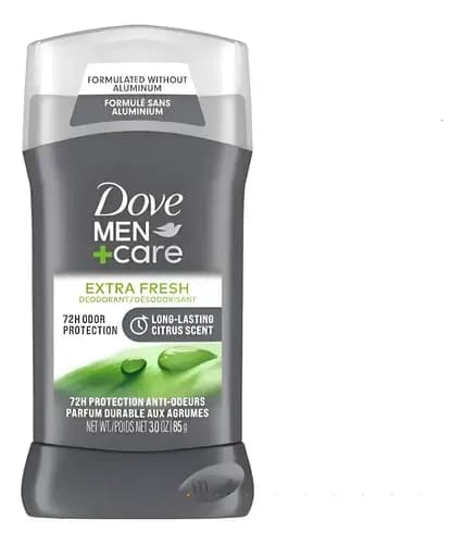 Desodorante Barra Dove Masculino Sem Aluminio Extra Fresh 85G