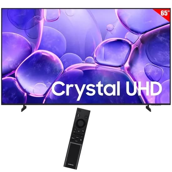 Smart TV LED 65" Samsung Crystal Uhd UN65U8000FG 4K Ultra HD Tizen Wi-Fi/Bluetooth com Conversor Digital