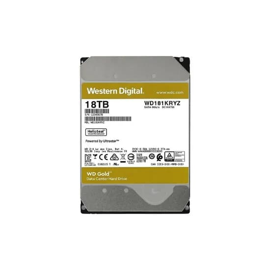 HD SATA3 18TB WD Gold Enterprise WD181KRYZ