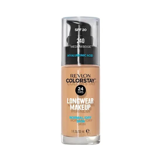 Base Liquida Revlon Colorstay Hyaluronic Acid FPS20 240 Medium Beige 30ML
