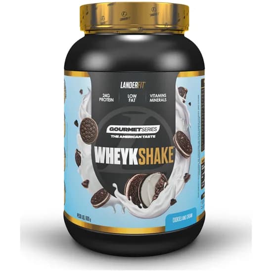 Landerfit Whey Protein Wheykshake Gourtmet Series 450 G - Cookies And Cream