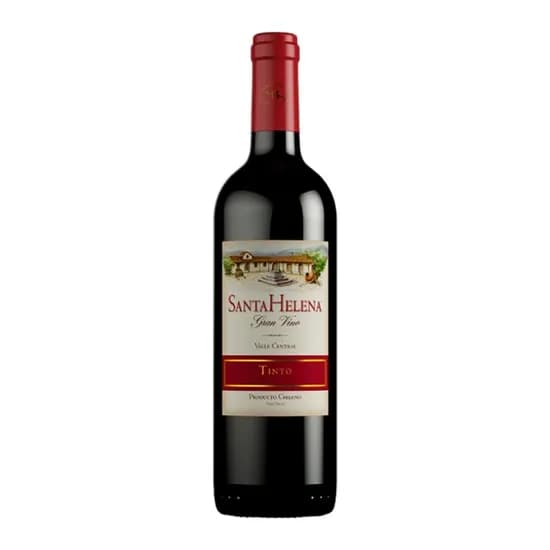 Vinho Chileno Santa Helena Tinto Seco Garrafa 750ML