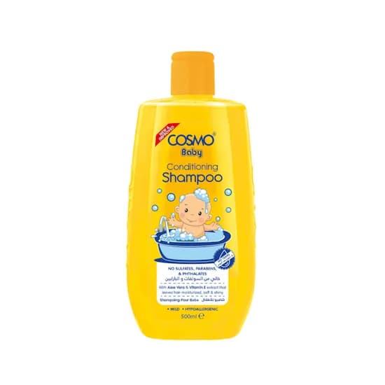 Shampoo & Acondicionador Capilar Cosmo Baby No Tears 500ML