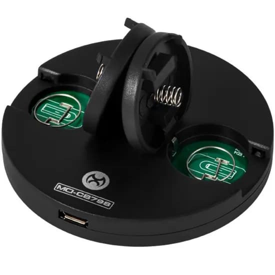 Carregador de Pilha Mox MO-CB798 com 2PILHAS 2032