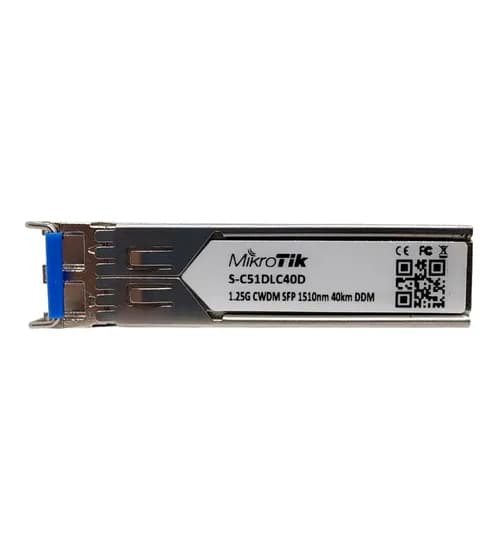 Mikrotik SFP CWDM s-C51DLC40D 1.25G SM 40KM 1510NM LC