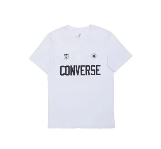Remera Converse Futbol Americano Blanco