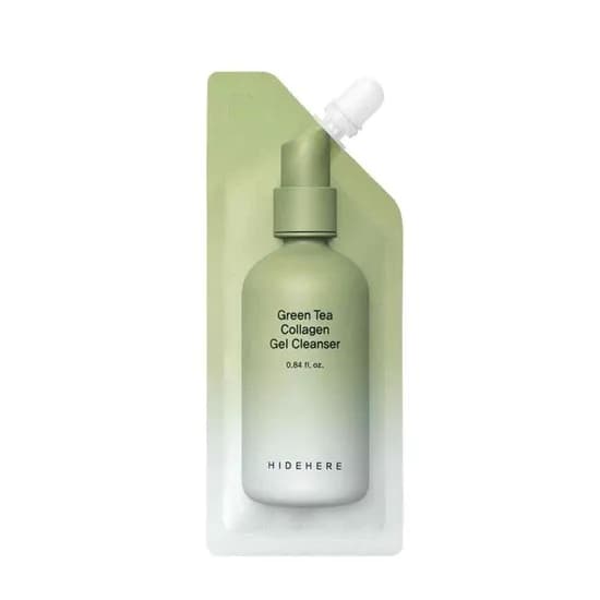 Hidehere Green Tea Collagen Gel Cleanser 25ML