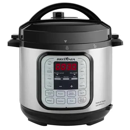 Panela Elétrica Britania BPP02G Inox 5L/900W/220V - Silver