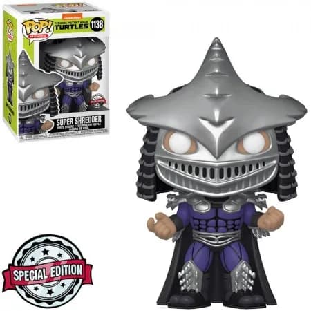 Funko Pop Turtles Ninja 2 Super Shredder Metallic *Ex* 1138