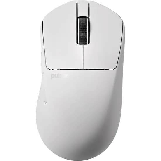 Mouse Gamer Pulsar X3 Crazylight Mini PX3RCL102 Dongle 8K Sem Fio - Uyuni White