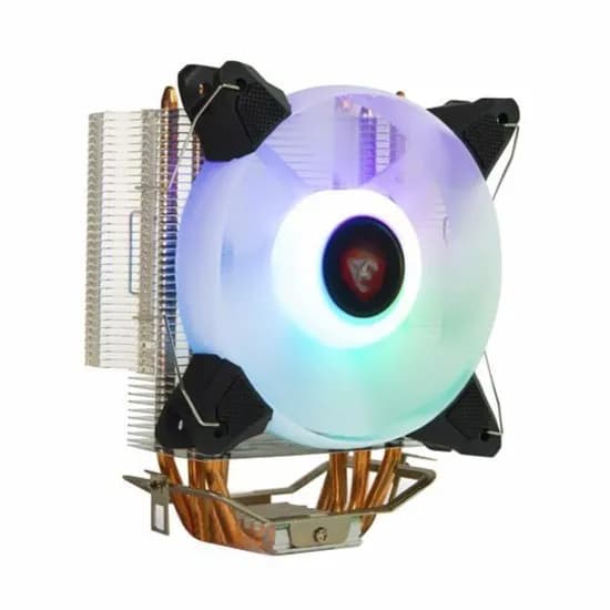 Air Cooler Cpu Sate CC-79, Argb, Preto 120MM, Intel 115X/ 1200/ 1366, AMD AM2/ AM3/ AM4/ AM5/ FM2/ FM1
