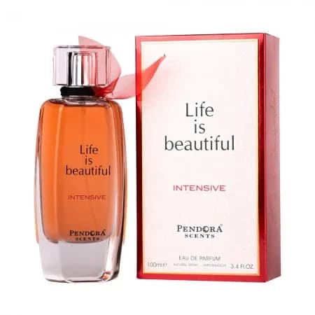 Perfume Paris Corner Pendora Life Is Beautiful Intensive Edp Feminino 100ML
