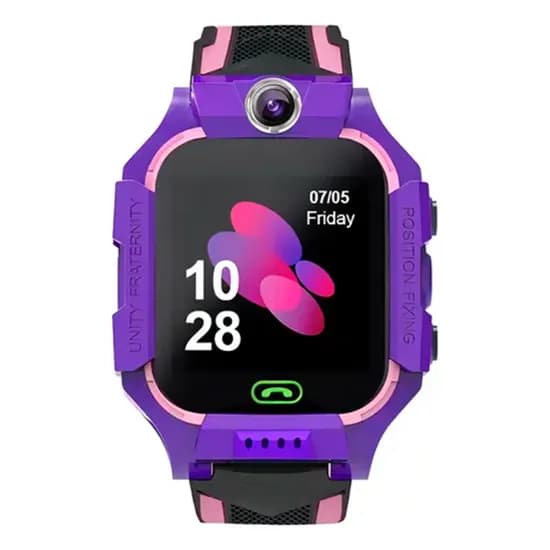 Relogio Smartwatch Quick Kids com GPS / Camera / Bluetooth - Roxo