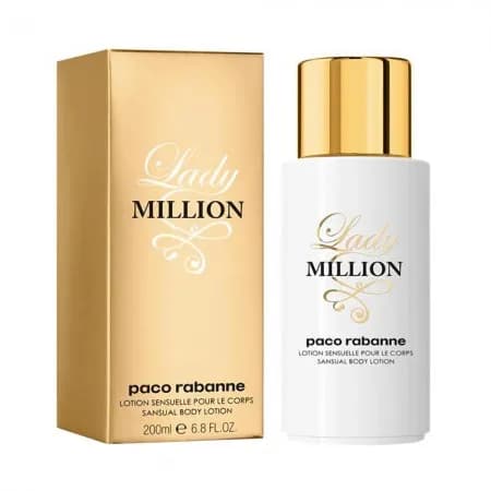 Locao Corporal Paco Rabanne Lady Million 200ML