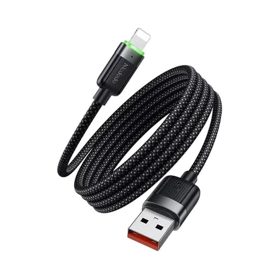 Cable de Datos Mcdodo CA-6000 USB-A A Lightning 1.2 Metros Negro
