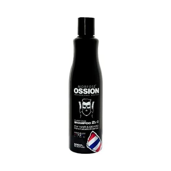 Shampoo Ossion 2 En 1 Hair & Beard 500ML