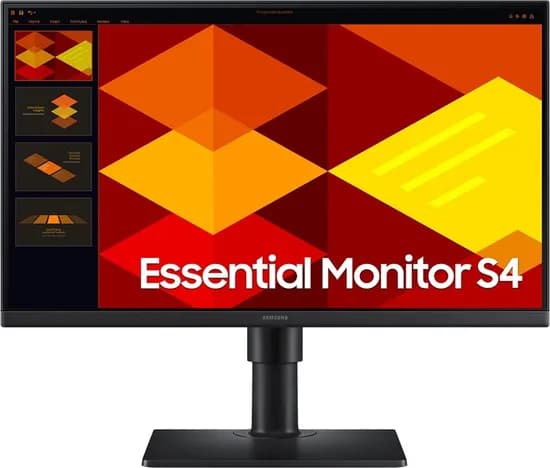 Monitor Samsung 27" Essential S4 LS27D402GANXGO 5MS/ 100HZ/ FHD/ HDMI/ DP