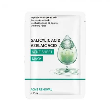 Mascara Facial de Folha Irev Salicylic Acid Azelaic Acid Acne Removal 25ML