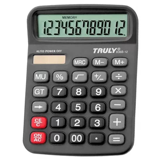 Calculadora Casio HR-100RC-BK-DC c/Bobina Black*G
