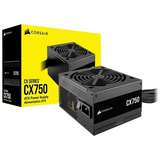 Fonte Corsair 750CX750 80PLUS Bronze CP-9020279-Na