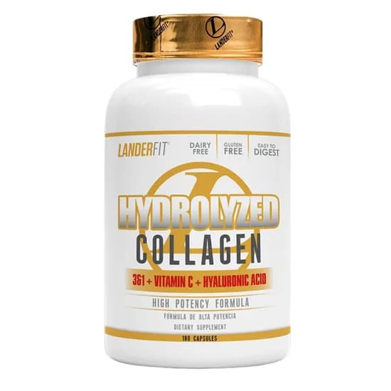 Landerfit Hydrolyzed Collagen 180 Cápsulas