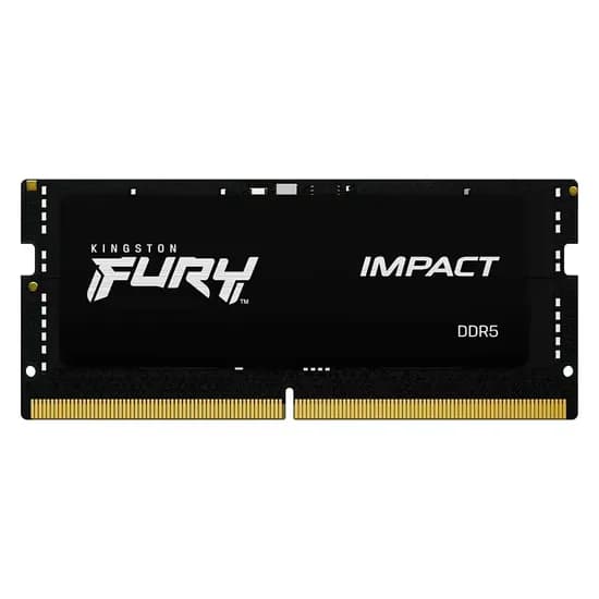 Memória Ram Kingston Fury Impact 16GB DDR5 5600MT/s para Notebook - KF556S40IB-16