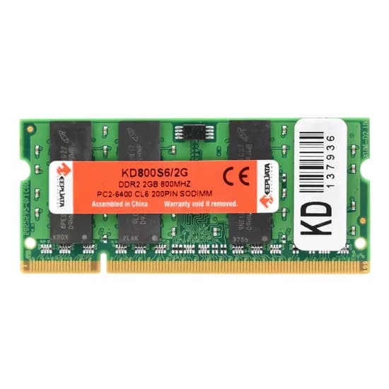 Memória Ram Keepdata 2GB DDR2 800MHZ para Notebook - KD800S6/2G