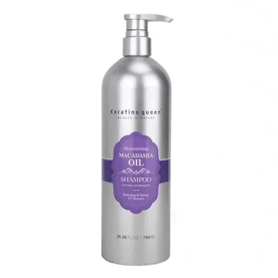 Shampoo Capilar Keratine Queen Moisturizing Macadamia Oil 750ML
