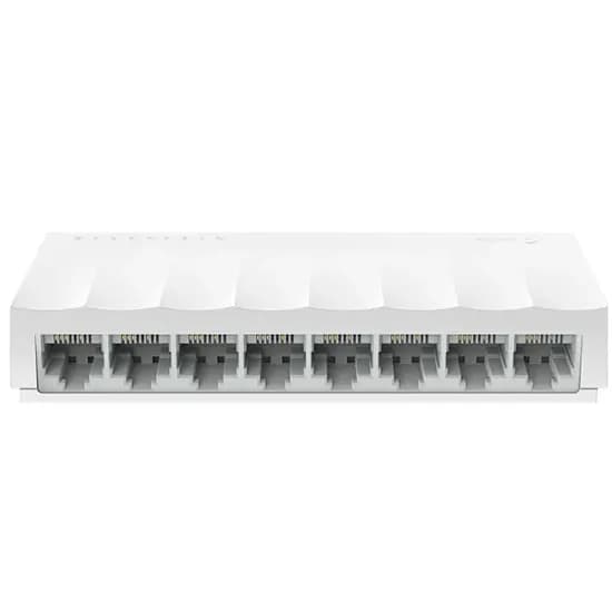 Switch TP-Link LS1008 com 8 Portas Ethernet de 10/100 MBPS - Branco