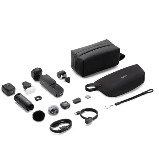 Camera Dji Osmo Pocket 4 Creator Combo com Estabilizadora
