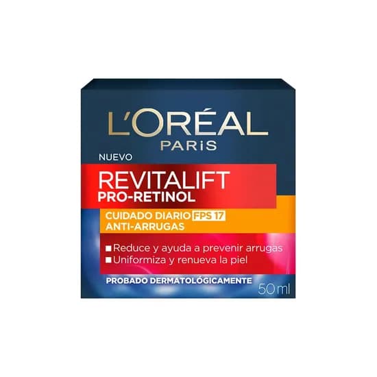 Loreal Crema Hidratante Revitalift Retinol Dia 50ML