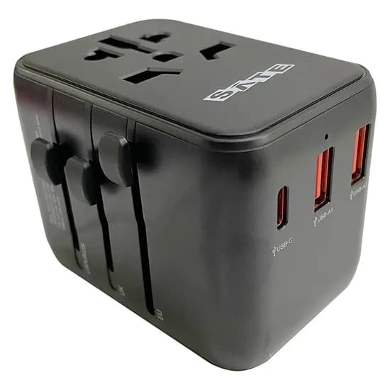 Adaptador de Tomada Satellite Universal AD-0003 - Preto